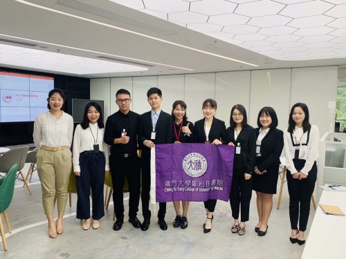 The Cheng Yu Tung College (CYTC) and Chow Tai Fook Jewelry Group Limited (CTF) co-organised internsh...